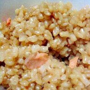 ✿玄米✿鮭しめじ炊き込みご飯